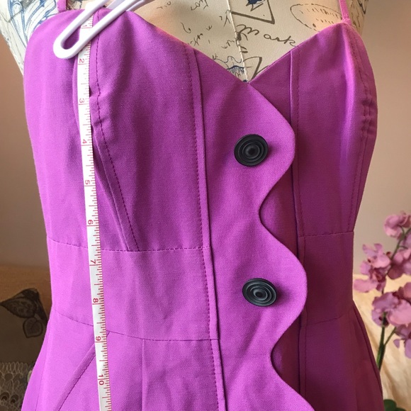 Frock! By Tracy Reese - fun lilac scalloped dress - Picture 3 of 9